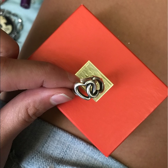 Linked Hearts ring James Avery - Picture 2 of 3