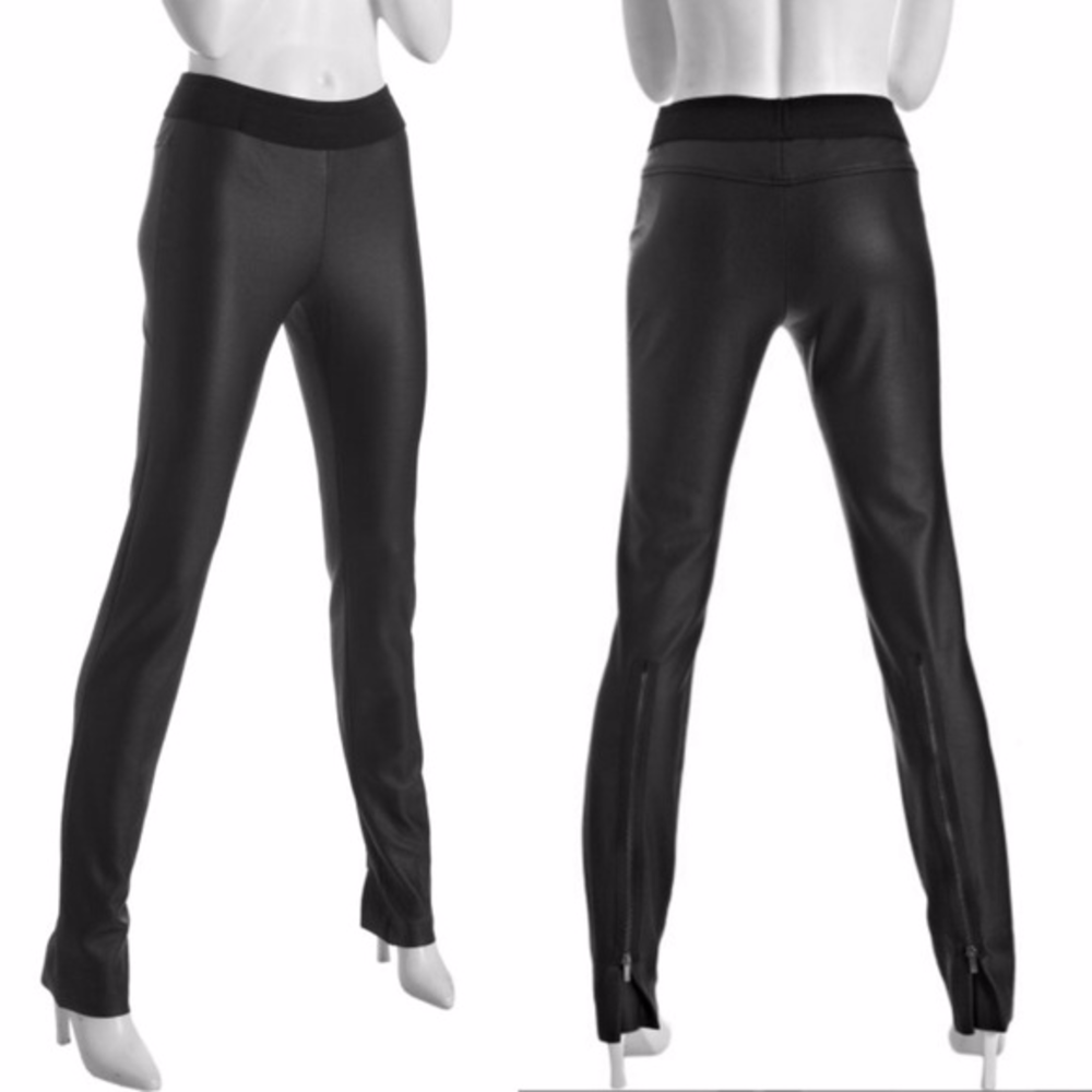 BCBGMaxazria Faux leather MARION legging S