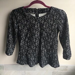 J Crew lace top