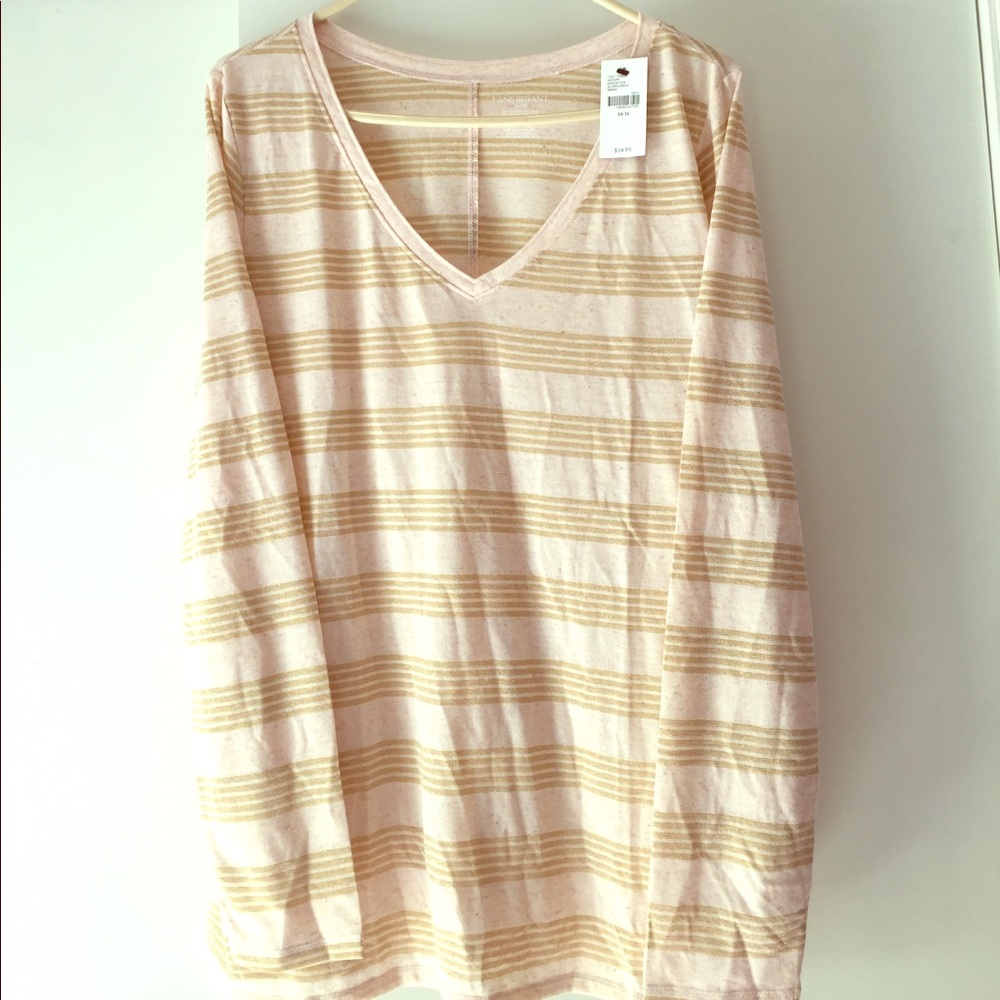 šŗPRICE DROPšŗ Lane Bryant Shimmer Top NWT - Picture 2 of 3