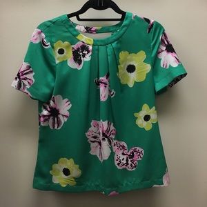 Floral J.Crew Top