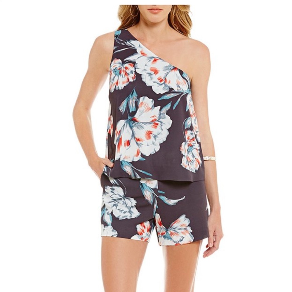 1 State Floral Romper