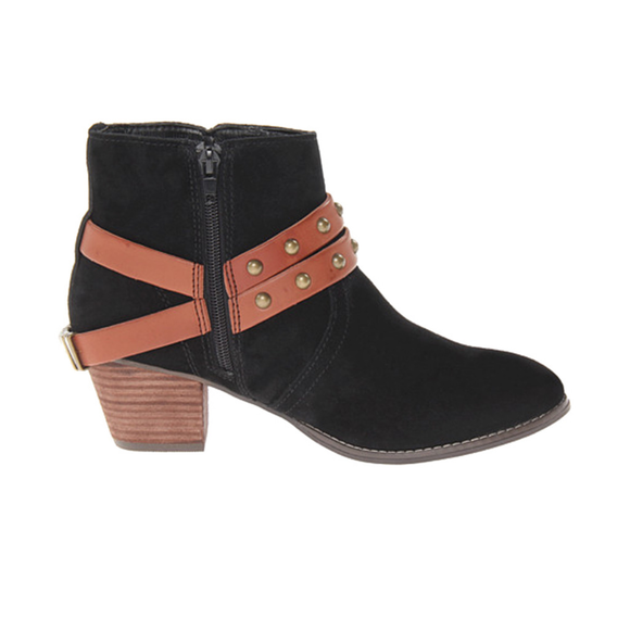 Dolce Vita Jacy Women's Ankle Boots Zipper Suede - Picture 4 of 7