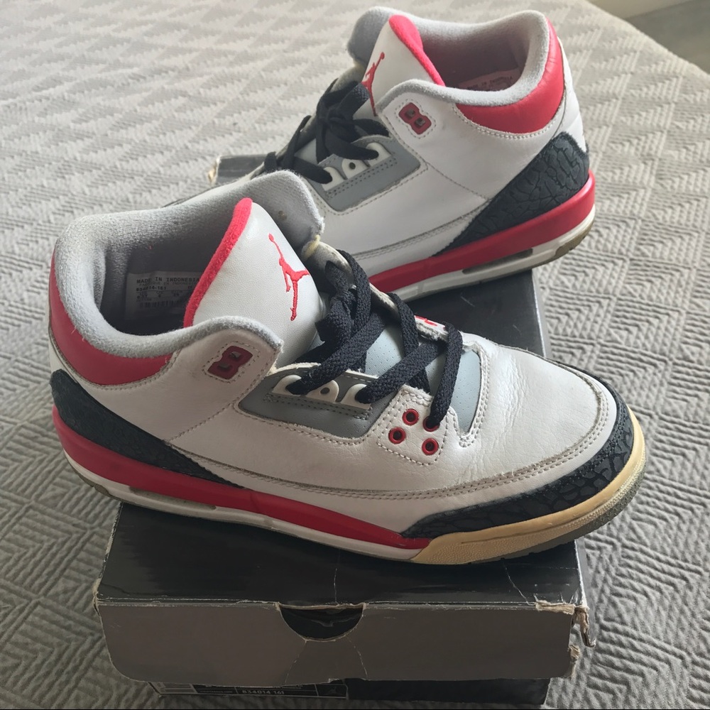 Jordan Retro 3 "Fire Red" (2007)