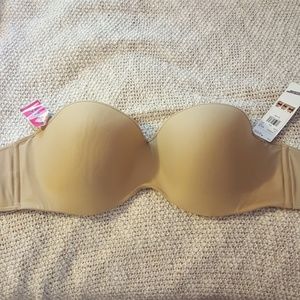 Never worn nude strapless bra