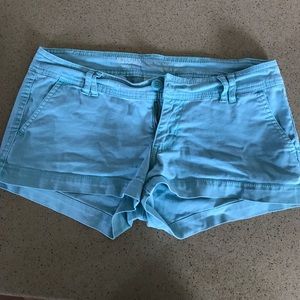 Mossimo green shorts size 4