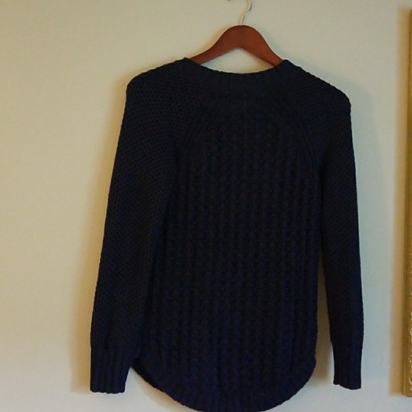 CALVIN KLEIN dark purple long sleeves sweaters - Picture 3 of 8