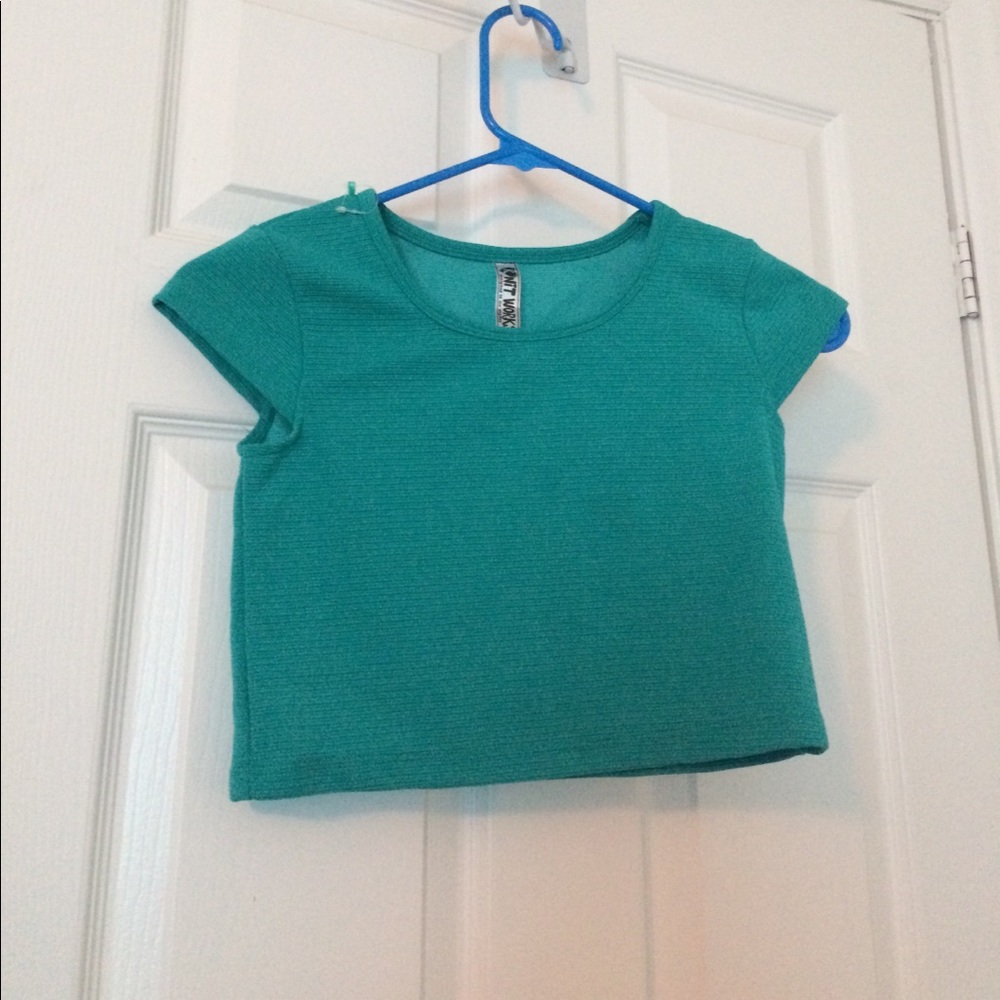 Knit works crop top