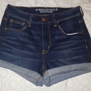 American Eagle High Rise Shortie Size 10
