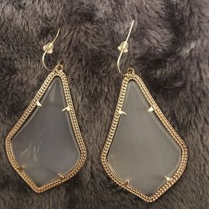 Kendra Scott Alexandra Earrings in Slate
