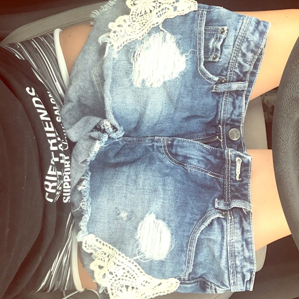 Jean shorts