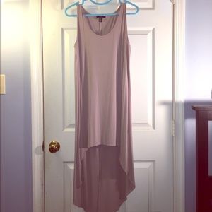Hi-lo taupe/khaki dress from Forever 21