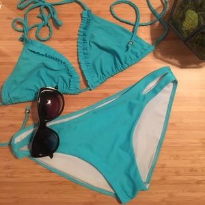 Teal Aqua Swim