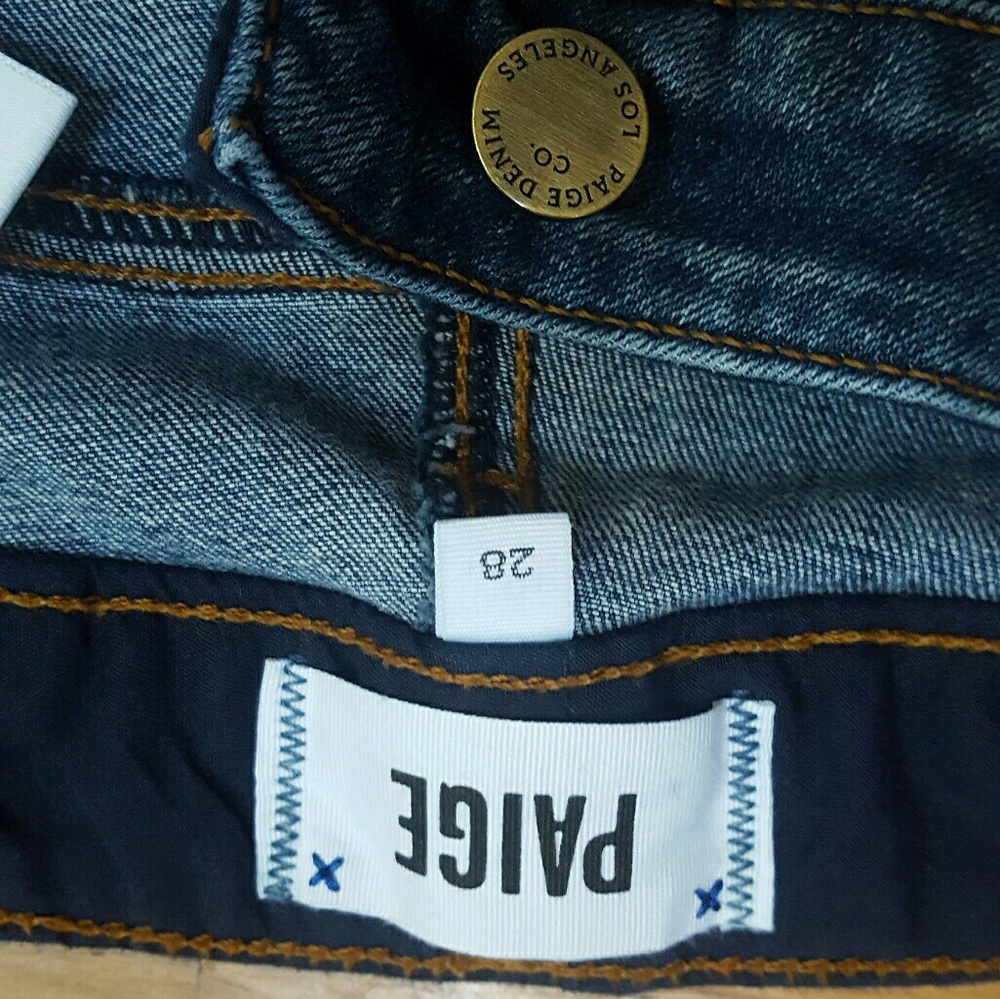 Paige skinny jeans
