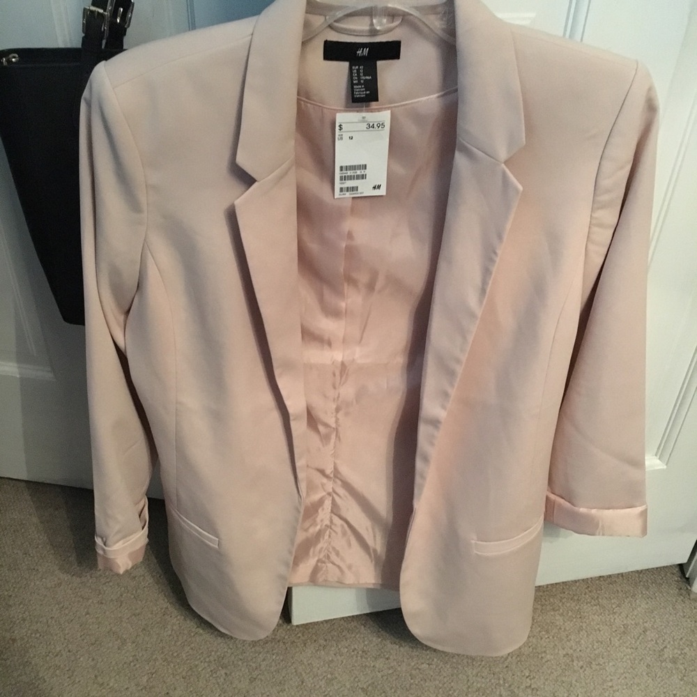 Nude brand new blazer