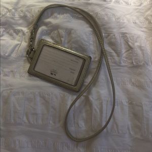 Coach Lanyard ID Wallet