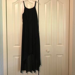Women's high-low maxi dress