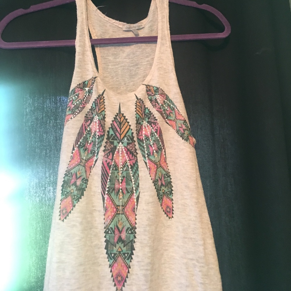 Leaf tank top