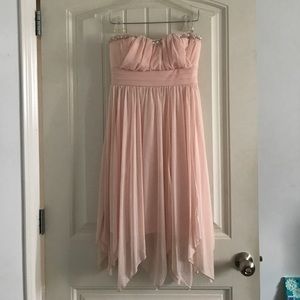 Blush Pink Semi-Formal Dress