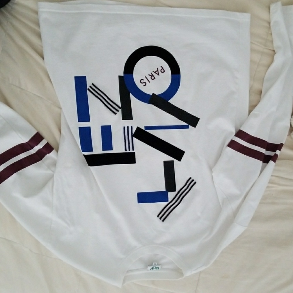 Kenzo long sleeve tee XL size