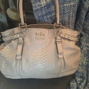 Coach bag / snake skin