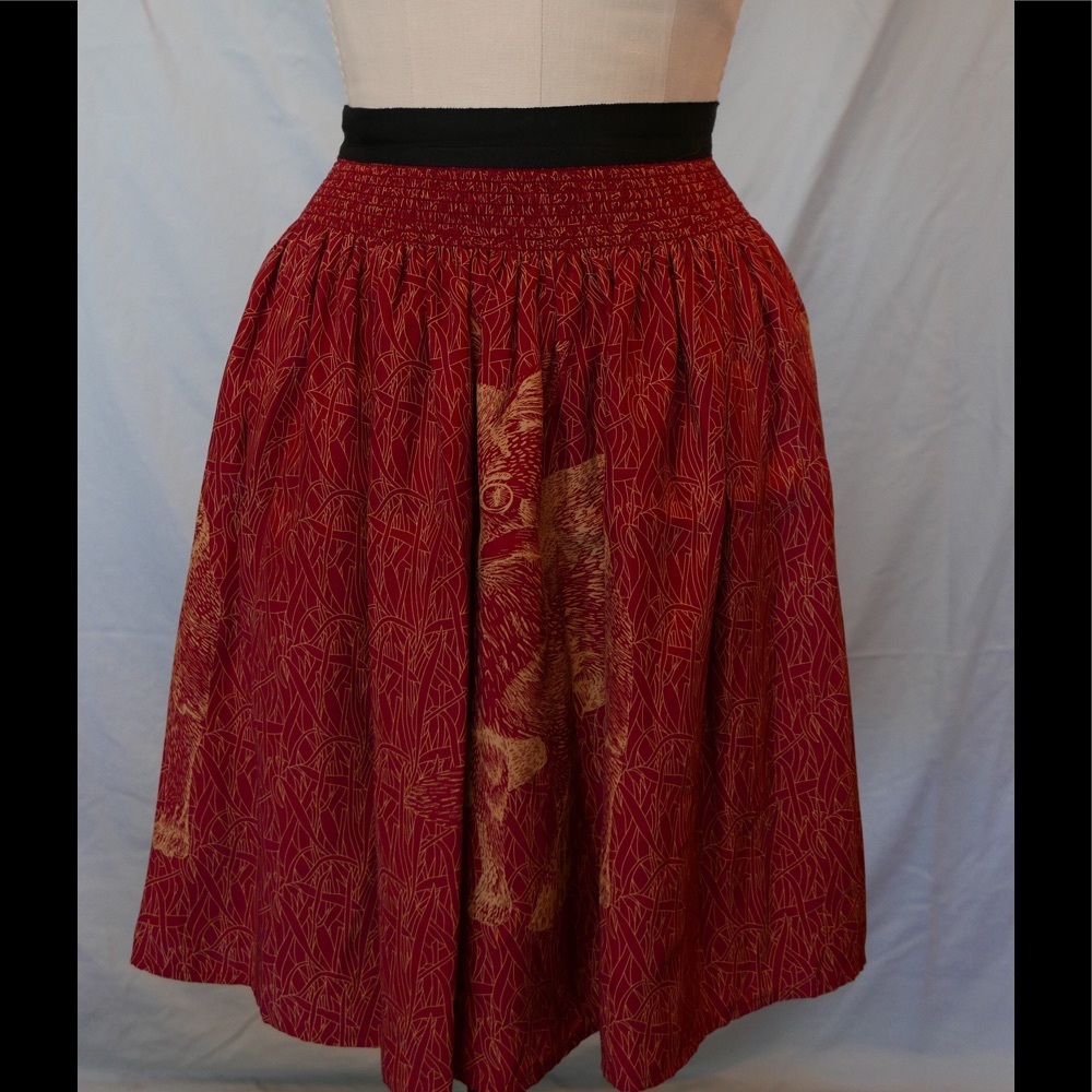 Corey Lynn Calter Wooded Hideaway Skirt