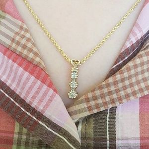 14k Gold Heart Necklace w/pendant