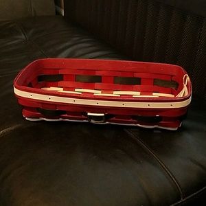 Longaberger Santa baby bread  basket