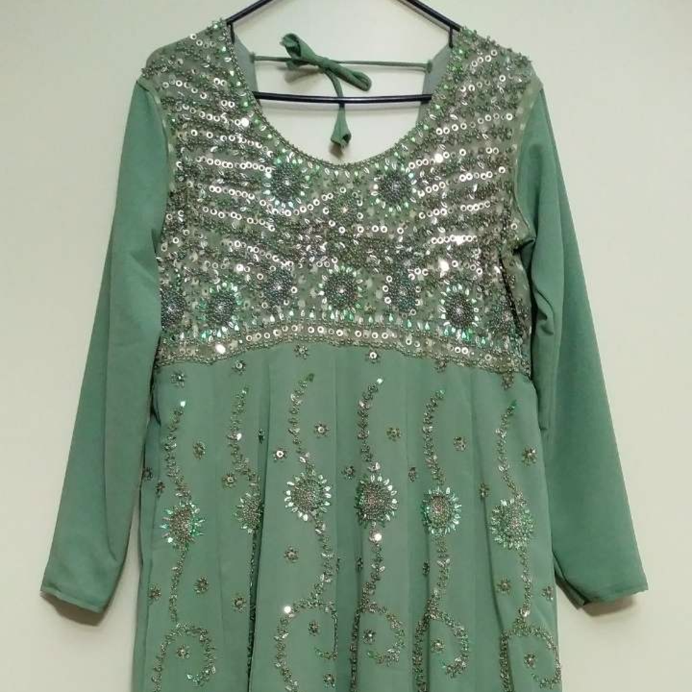 Green Anarkali