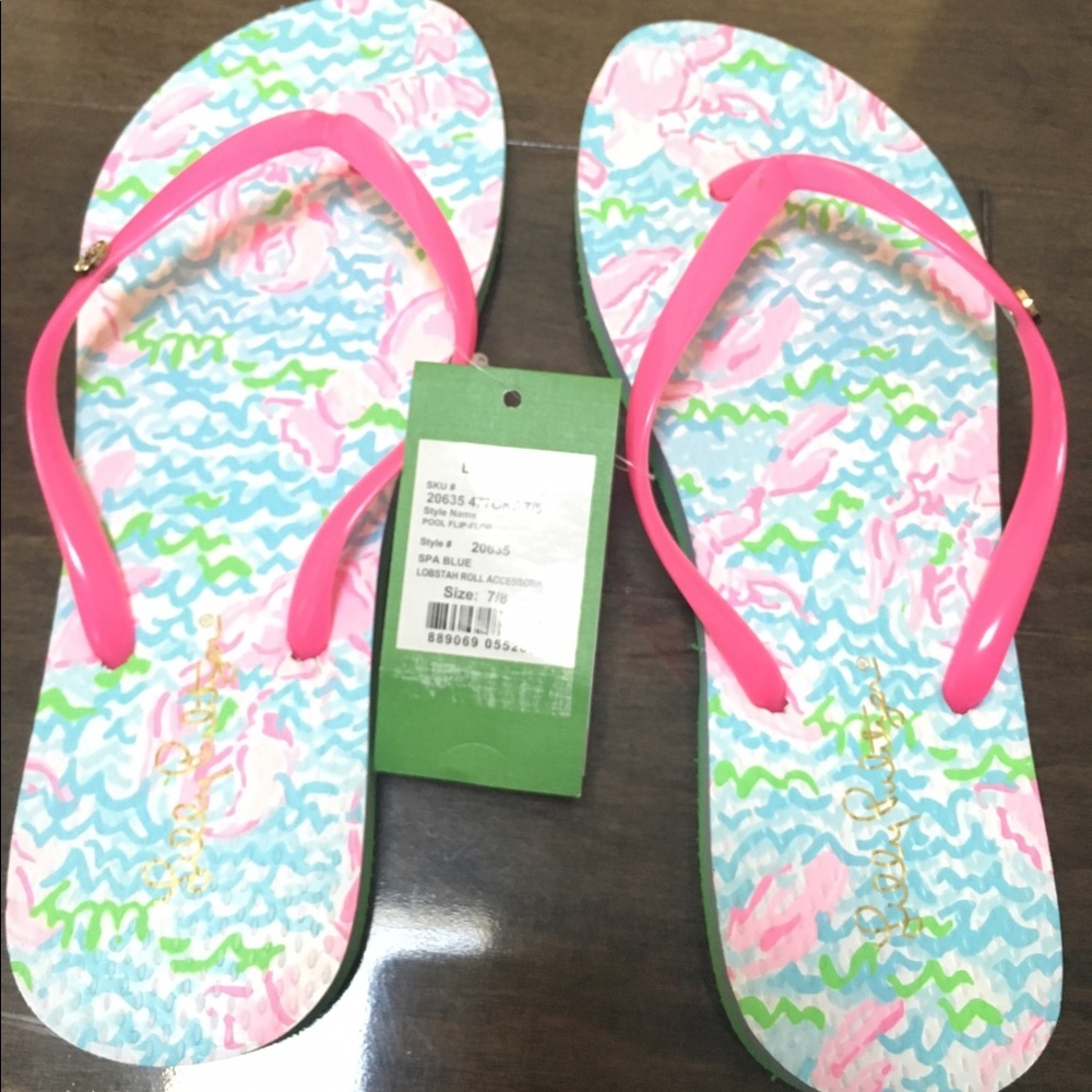 Lilly Pulitzer Flip Flops