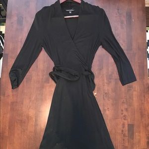Banana republic wrap dress. Medium tall.