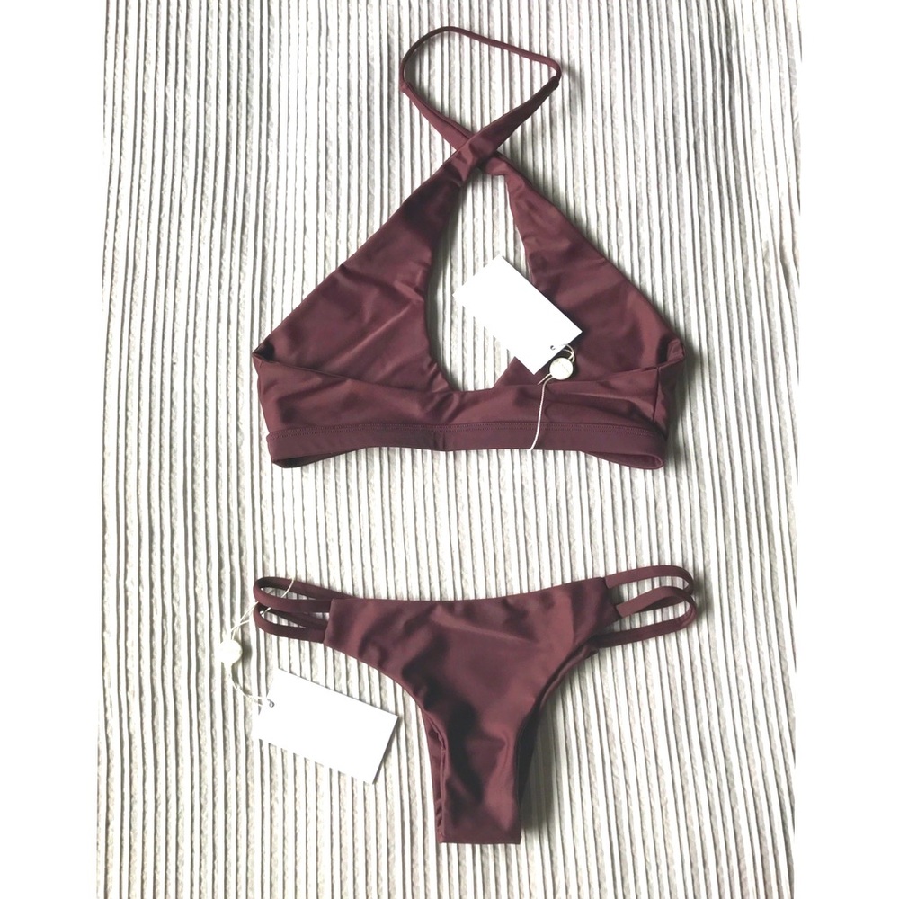 🔥MIKOH TAHAA HALTER + KENYA BTM SET🔥NWT🔥