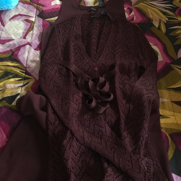 Moda International Knit Dress w/Jacket - Picture 1 of 4