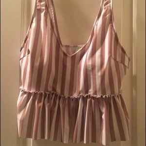 Kortni Jeane V-neck Peplum New, Large