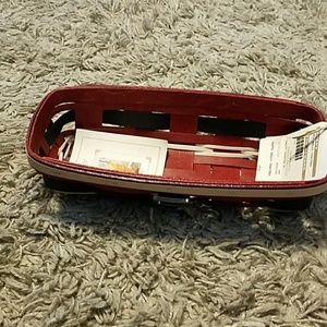 Longaberger Santa belly cracker basket