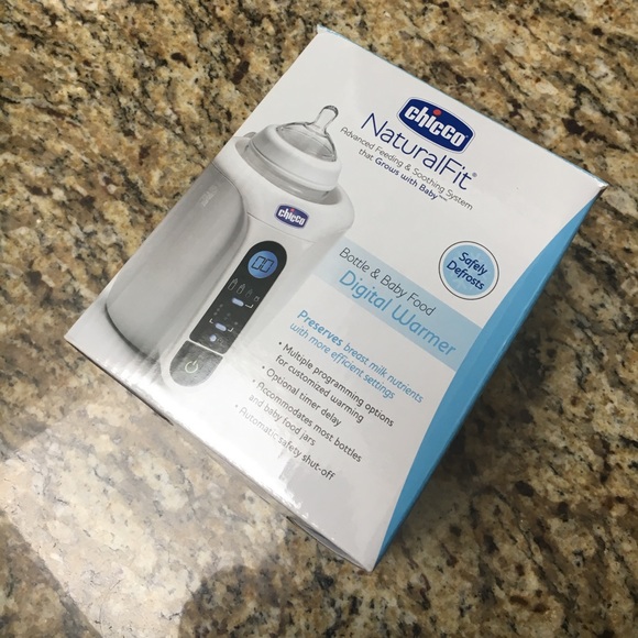 chicco naturalfit digital bottle warmer