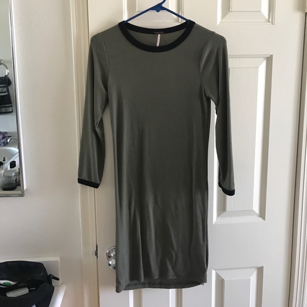 FINAL PRICE DROP Olive Green Dress