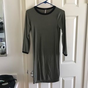 FINAL PRICE DROP Olive Green Dress