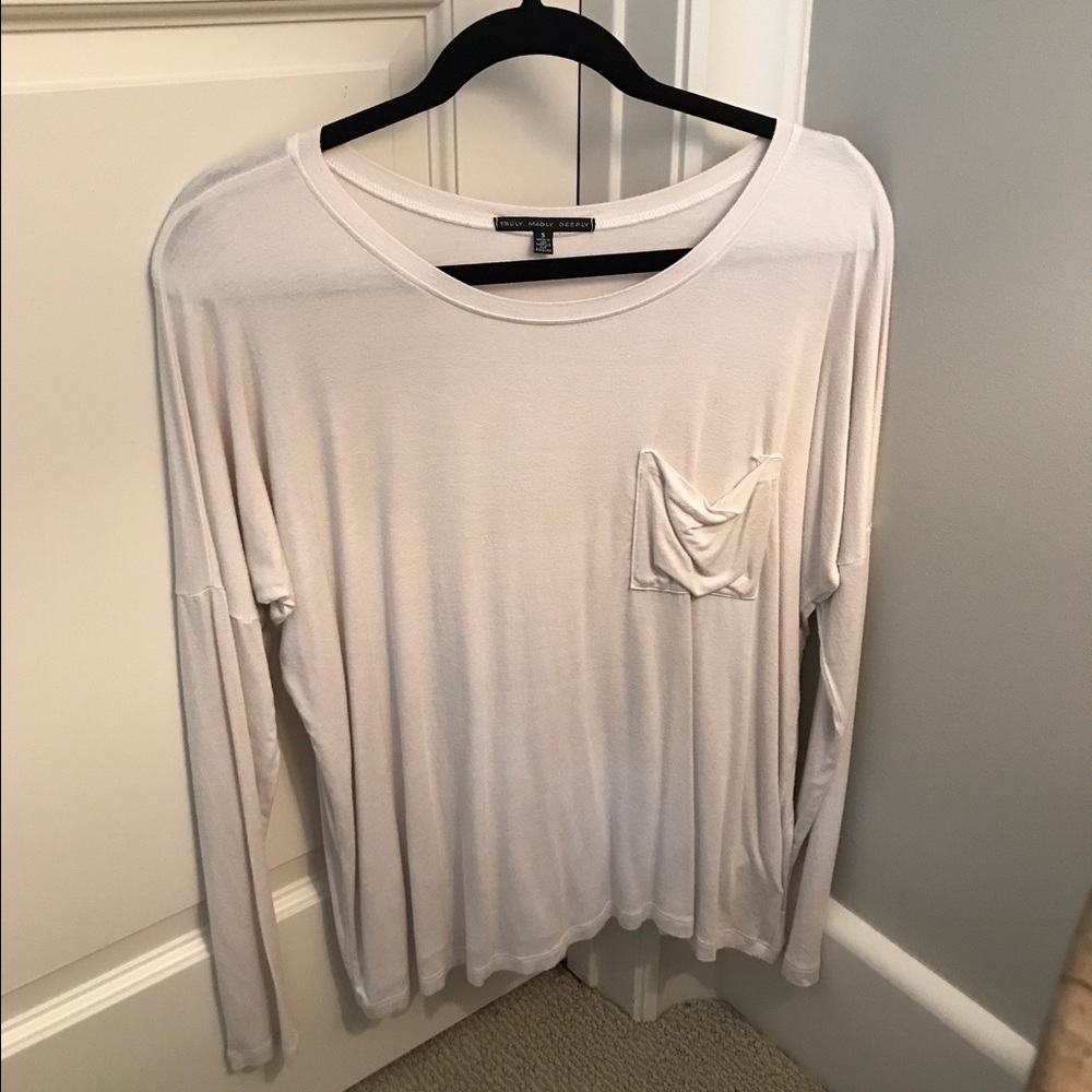 Truly Madly Deeply long sleeve Tee