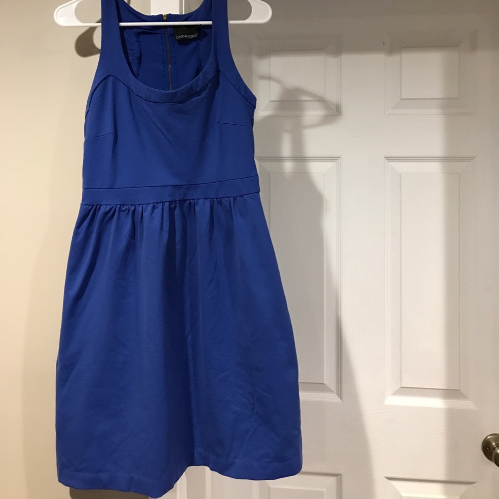 Royal blue Cynthia rowley dress with pockets