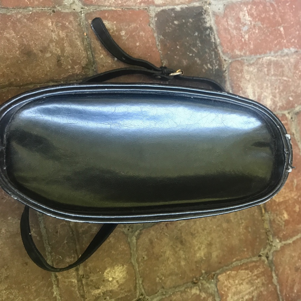 Vintage Moda Italiana Structured Bucket Purse - Picture 6 of 8