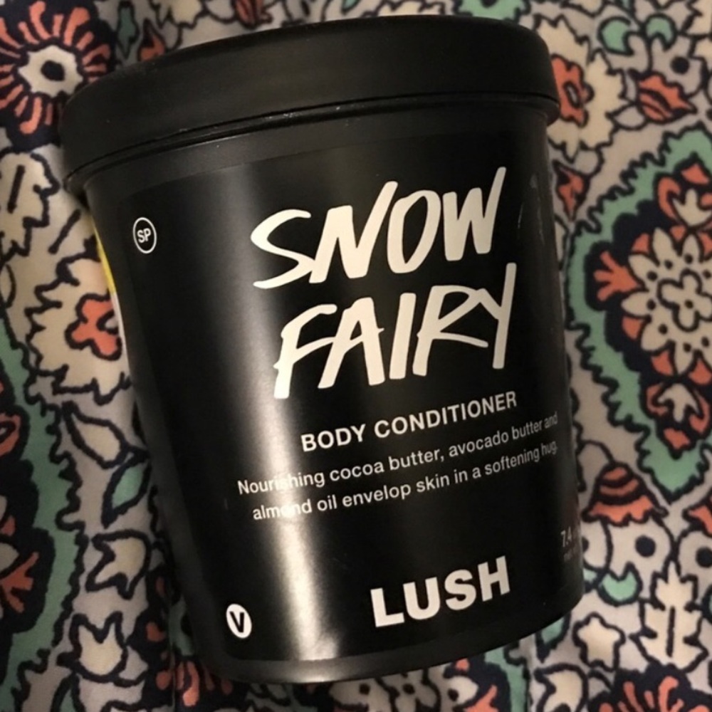 Snow fairy body conditioner from Lush