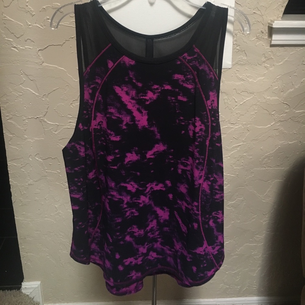 Purple and Black Lululemon tank!