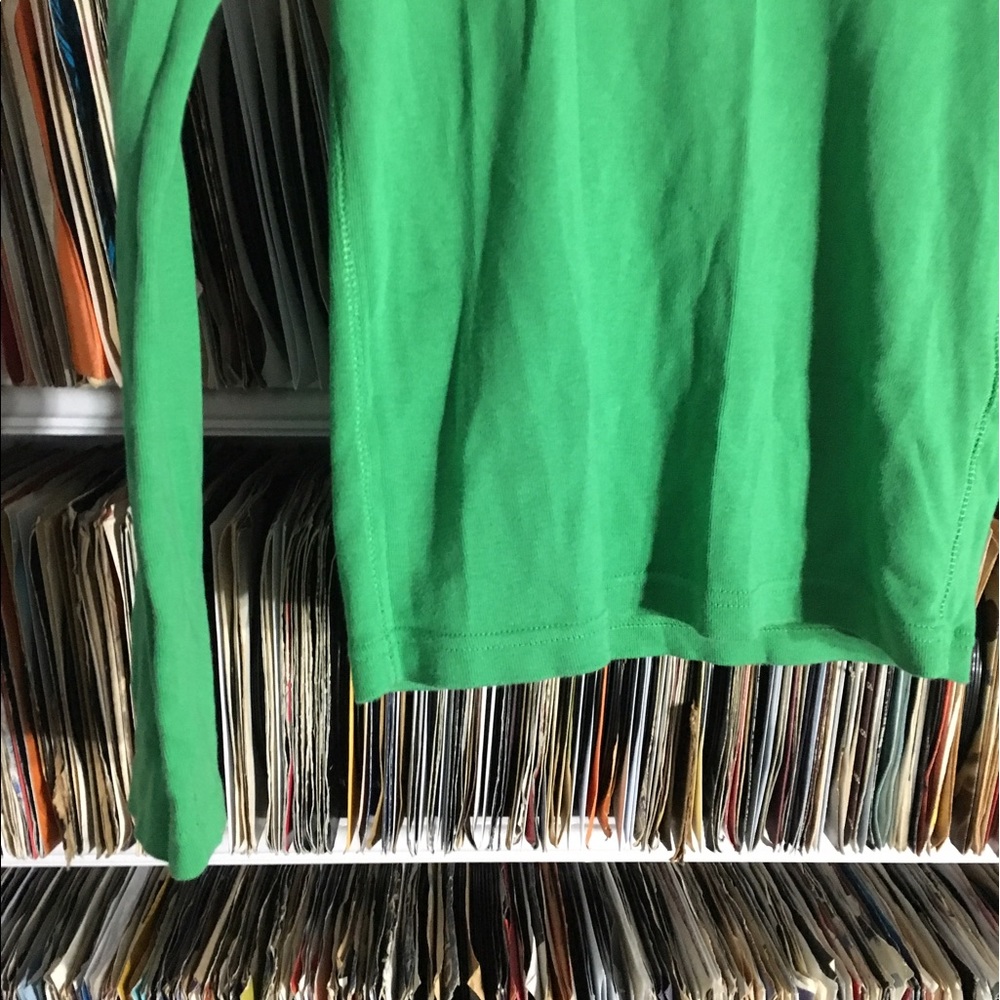Green Ralph Lauren Polo long sleeve top shirt - Picture 3 of 6
