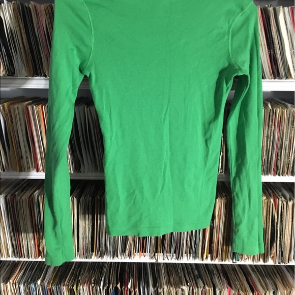 Green Ralph Lauren Polo long sleeve top shirt - Picture 6 of 6