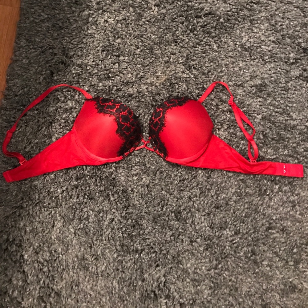 Victoria's Secret red bombshell bra
