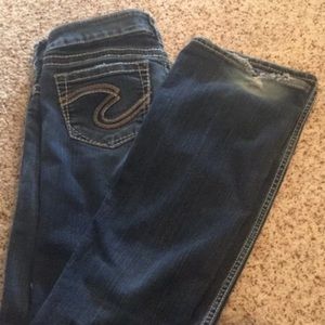 Silver jeans