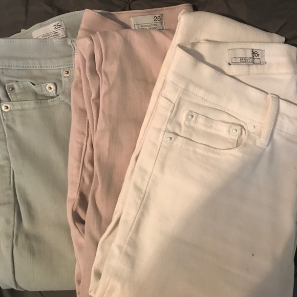 Colored denim bundle - Picture 1 of 6