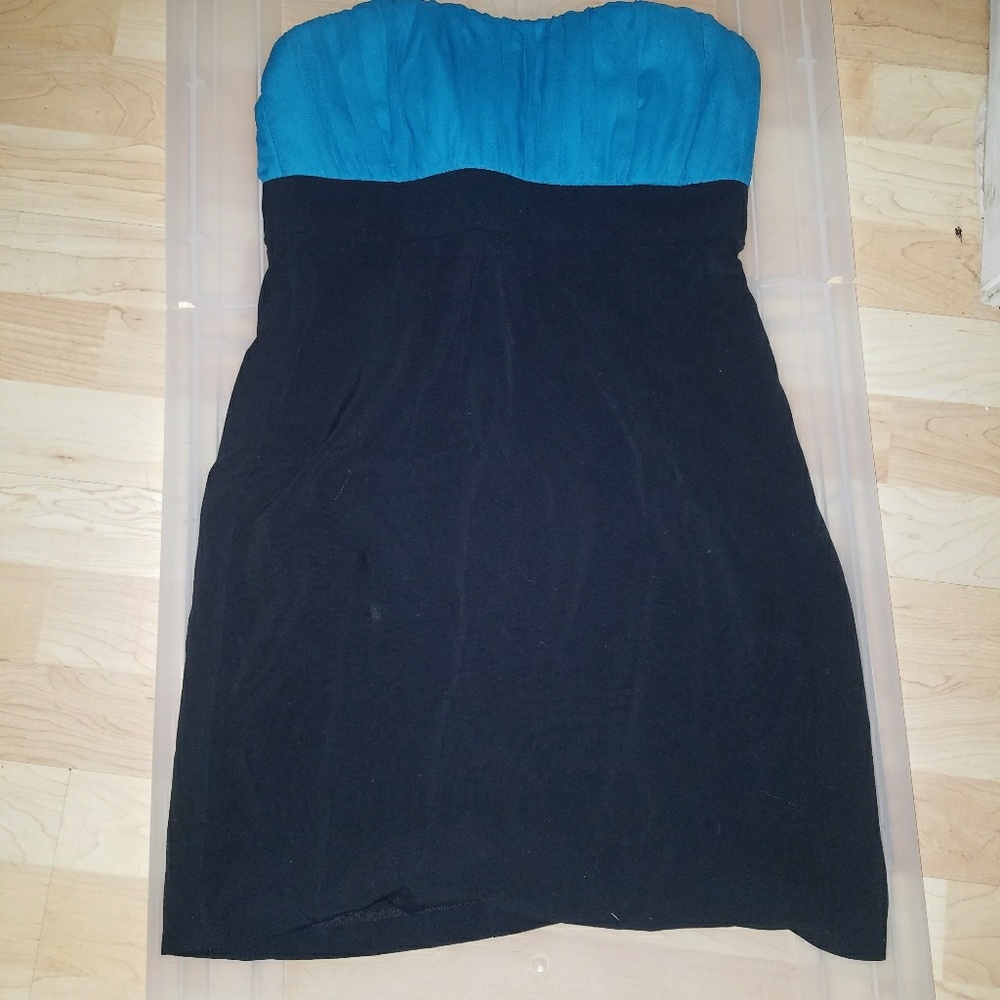 Strapless party dress