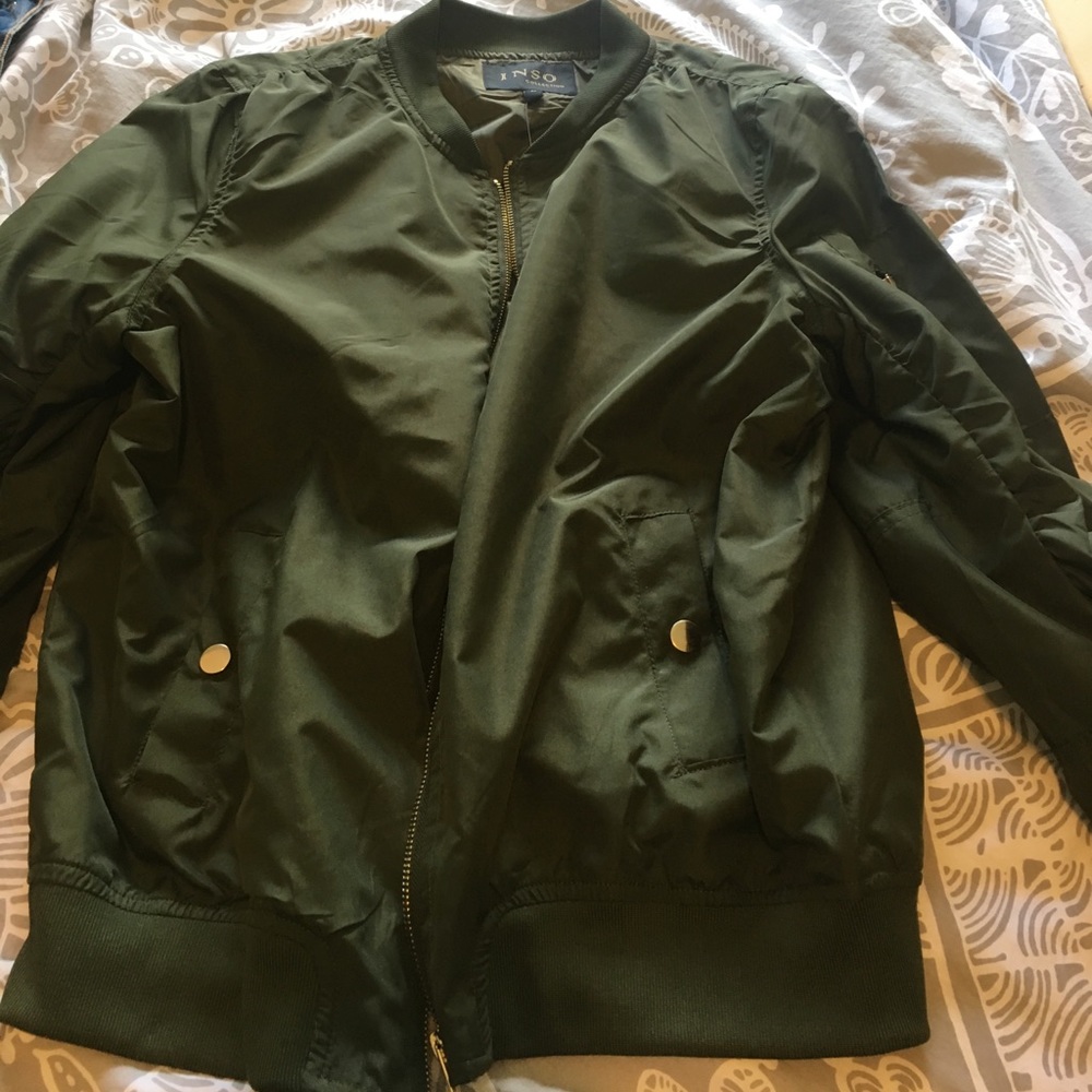 Army Green Bomber